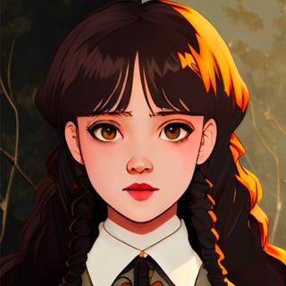 Wednesday Addams 2023 wallpaper