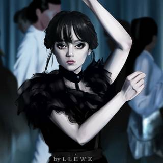 Wednesday Addams 2023 wallpaper