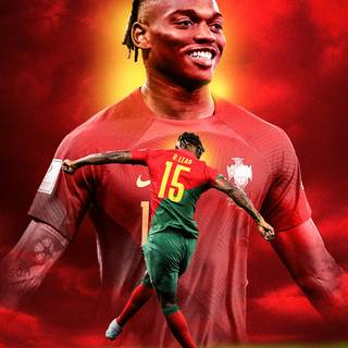 Rafael Leao 2023 wallpaper