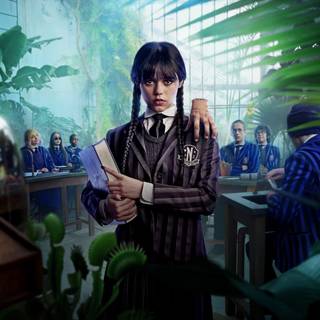 Wednesday Addams 2023 wallpaper