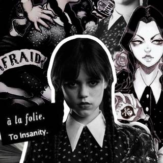 Wednesday Addams 2023 wallpaper