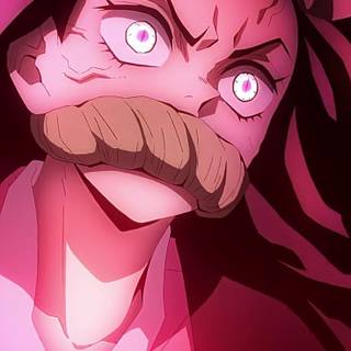 Angry Nezuko wallpaper