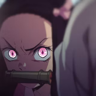 Angry Nezuko wallpaper