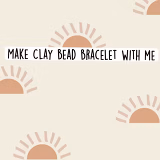 Clay beads wallpaper