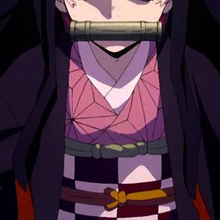 Angry Nezuko wallpaper