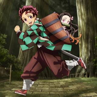 Shinobu and Nezuko wallpaper