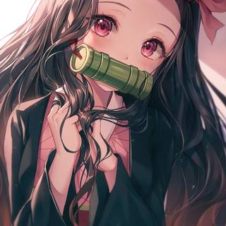 Nezuko phone 4k wallpaper