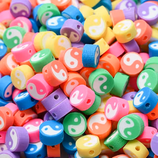 Clay beads wallpaper