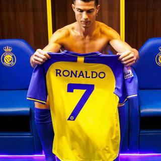 Al Nassr Ronaldo wallpaper