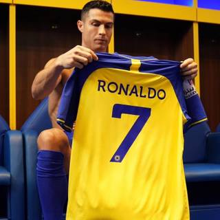 Al Nassr Ronaldo wallpaper