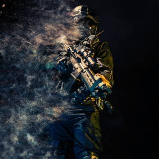 Military man wallpaper