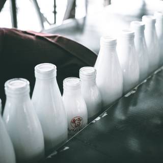 Milk bottle wallpaper