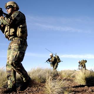 Military man wallpaper