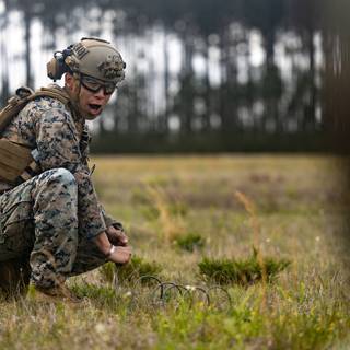 Military man wallpaper