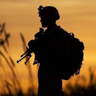 Military man wallpaper