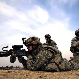 Military man wallpaper