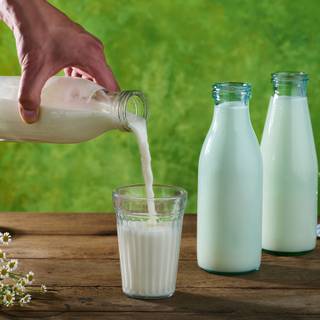 Milk bottle wallpaper