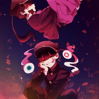 Hanako and Tsukasa wallpaper