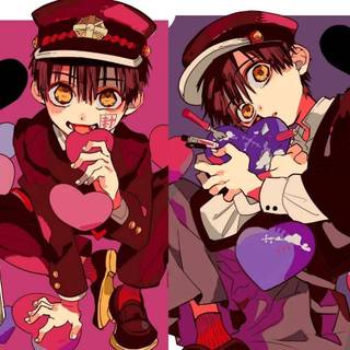 Hanako and Tsukasa wallpaper