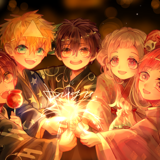 Hanako and Tsukasa wallpaper