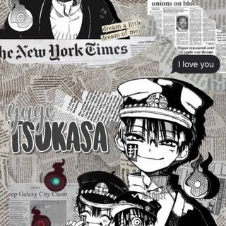 Hanako and Tsukasa wallpaper