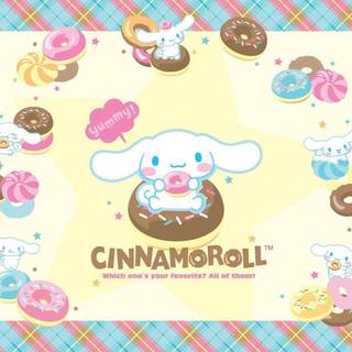 Cinnamoroll laptop wallpaper