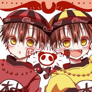 Hanako and Tsukasa wallpaper