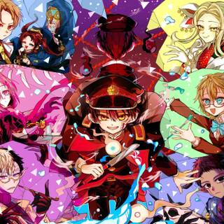 Hanako and Tsukasa wallpaper