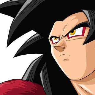 Goku SSJ4 eyes wallpaper