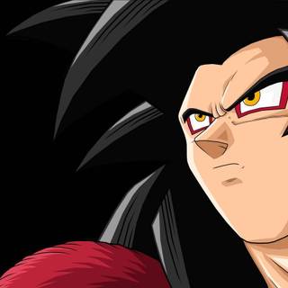 Goku SSJ4 eyes wallpaper