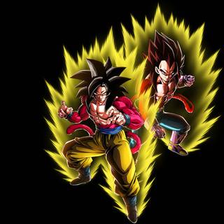 Goku SSJ4 eyes wallpaper