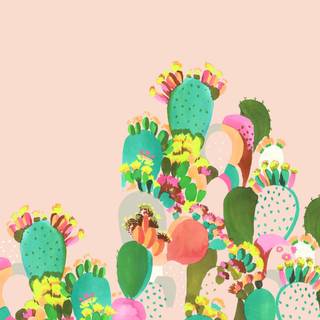 Summer aesthetic cartoon wallpaper