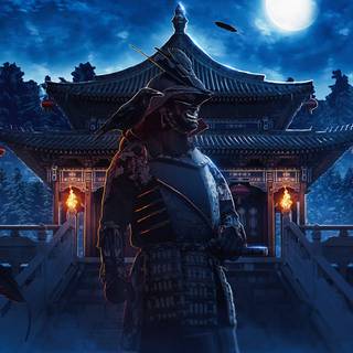 Chinese samurai wallpaper