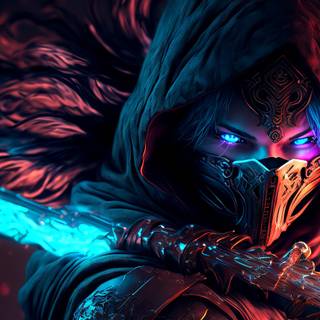 Samurai 8k wallpaper