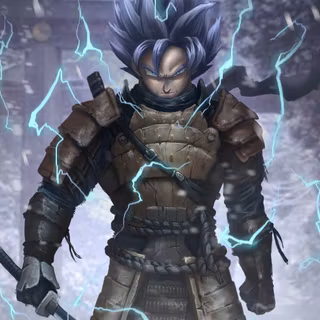 Samurai 8k wallpaper