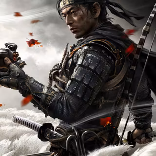 Samurai 8k wallpaper