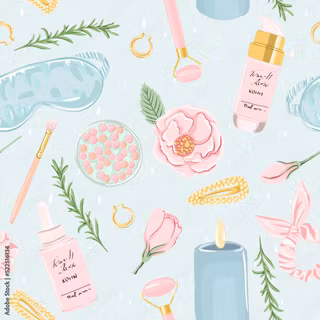 Beauty product wallpaper