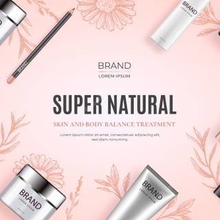 Beauty product wallpaper