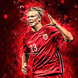 Haaland Norway wallpaper