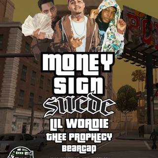 MoneySign Suede wallpaper