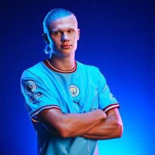 Haaland Man City PC wallpaper