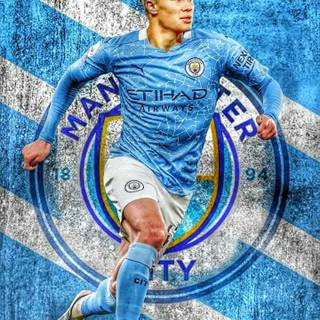 Erling Haaland Man City wallpaper
