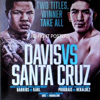Gervonta Davis vs Leo Santa Cruz wallpaper