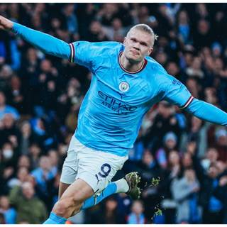 Haaland Man City PC wallpaper