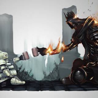 Yhorm the Giant wallpaper