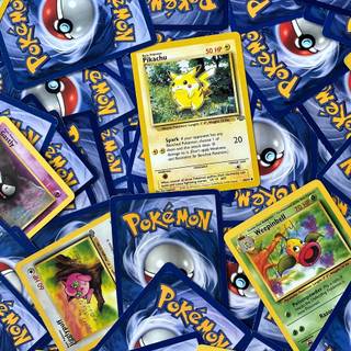 Pikachu card wallpaper