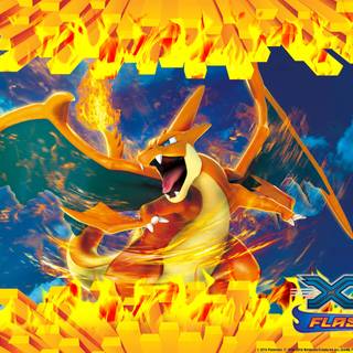 Pokémon Mega Charizard Y wallpaper