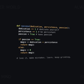 Programming motivation wallpaper