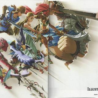 Botw champions wallpaper