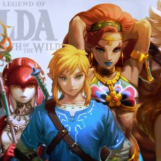 Botw champions wallpaper